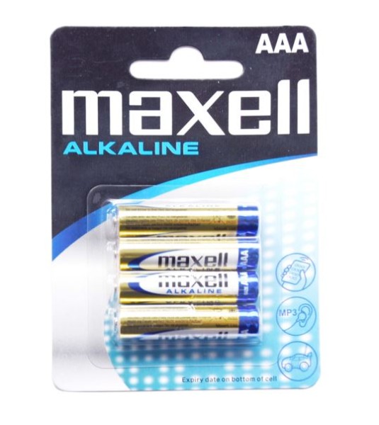 1,5 V Batterie AAA Alkaline, 4er-Pack